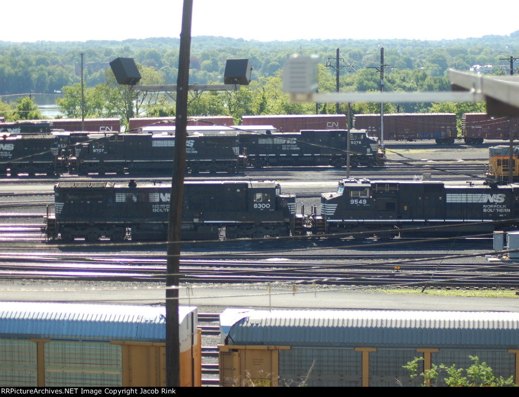 Engines In Enola Yard